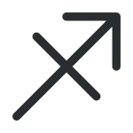 Sagittarius SVG Icon